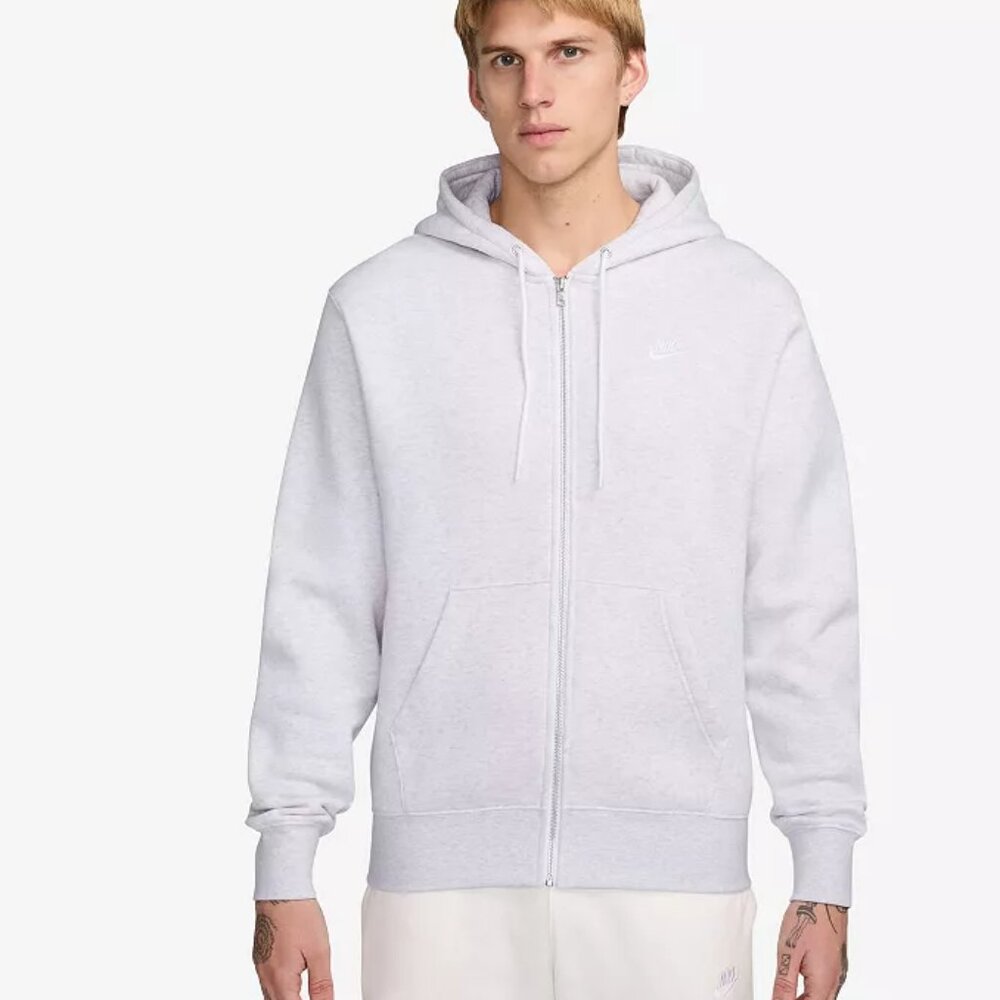 Nike Men’s Full Zip Club Fleece Hoodie FN3861-057 Size XL